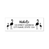 Flamingos Personalisierte Briefmarke Permastempel (Design)