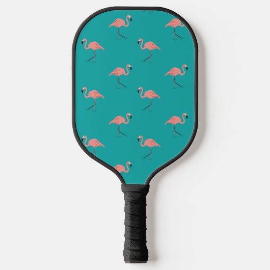 Flamingos Pickleball Schläger (Vorderseite)