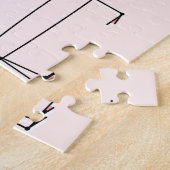 Flamingos Pink 2 Puzzle (Seite)