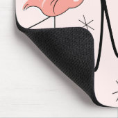 Flamingos Pink "Fabulous Mama" mousepad (Ecke)