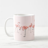 Flamingos Pink Line Tasse (Links)