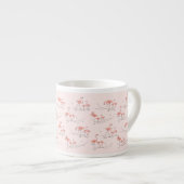 Flamingos Pink Multi Espresso Tasse (Vorderseite Rechts)