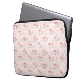 Flamingos Pink Multi Laptop Ärmel Laptopschutzhülle (Vorderseite Links)
