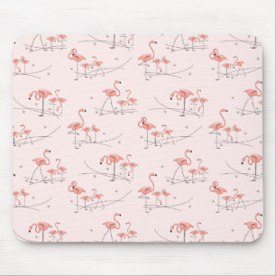 Flamingos Pink Multi mousepad