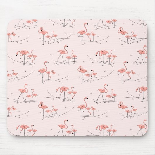 Flamingos Pink Multi mousepad (Vorne)