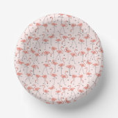 Flamingos Pink Pappteller (Vorderseite)