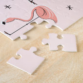 Flamingos Pink Puzzle (Seite)