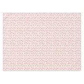 Flamingos Pink Tischdecke (Vorderseite (Horizontal))