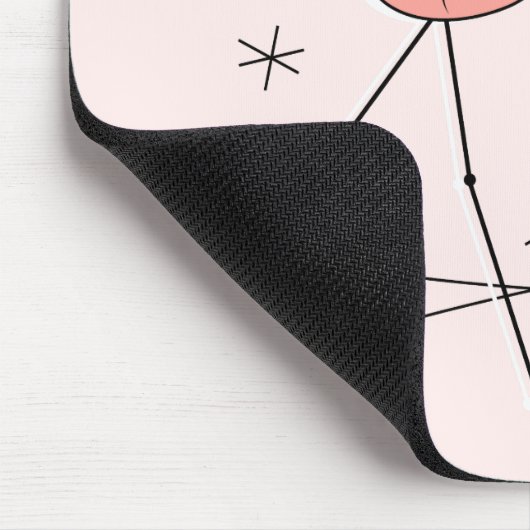 Flamingos Pink Trio 2 mousepad (Ecke)