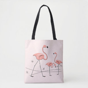Flamingos Pink Trio 2 überall in der Tasche