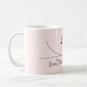 Flamingos Pink Trio 3 "Name" Tasse (Links)