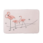 Flamingos Pink Trio Badematte (Vorderseite)
