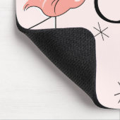 Flamingos Pink "VIP" Mousepad (Ecke)