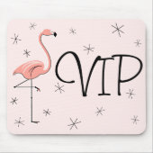 Flamingos Pink "VIP" Mousepad (Vorne)