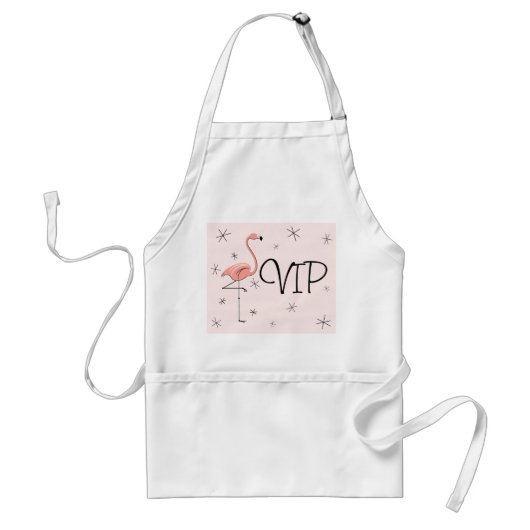 Flamingos Pink VIP-Schürze Schürze (Vorne)