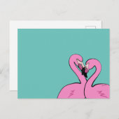 Flamingos Postcard Postkarte (Vorne/Hinten)