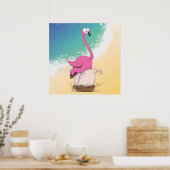 Flamingos Poster (Küche)