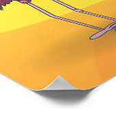 Flamingos Poster (Ecke)