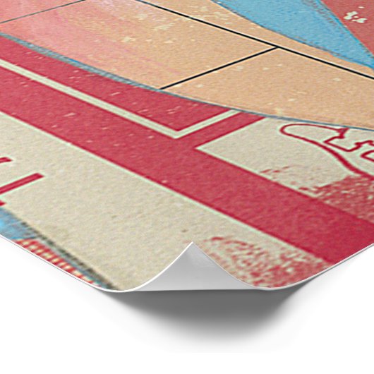 Flamingos Poster (Ecke)