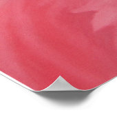 Flamingos Poster (Ecke)