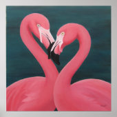 Flamingos Poster (Vorne)