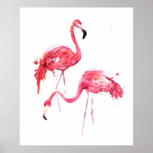 Flamingos Poster