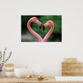 Flamingos Print Poster (Küche)