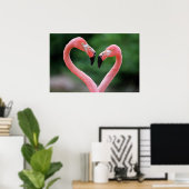 Flamingos Print Poster (Heimbüro)