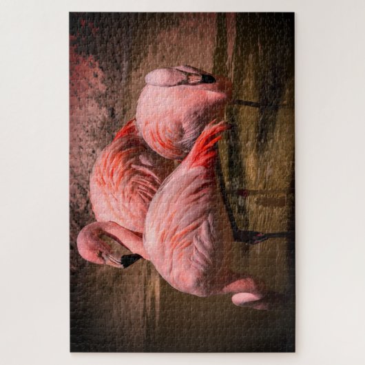 Flamingos Puzzle (Vertikal)