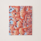 Flamingos, Puzzle, 20 x 25 cm, 110 Teile Puzzle (Vertikal)