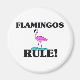FLAMINGOS Regel! Magnet