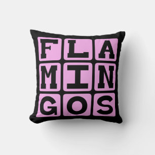 Flamingos, rosa Bird Kissen
