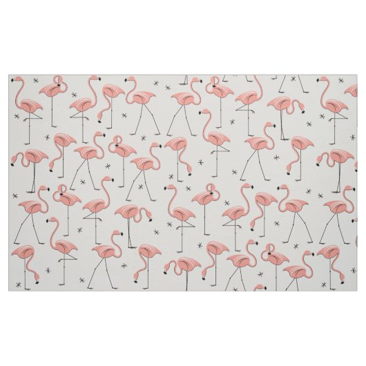 Flamingos rosa Stoff (Fat Quarter (45,7 x 55,9 cm))