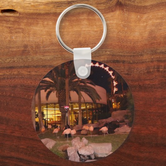 Flamingos, Schlüsselanhänger Las Vegas (Vorderseite)