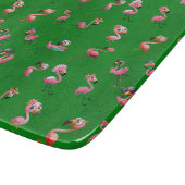 Flamingos Schneidebrett (Ecke)