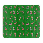 Flamingos Schneidebrett (Vorderseite)