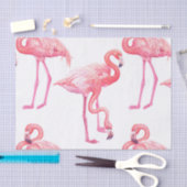 Flamingos Seidenpapier (Handwerk)