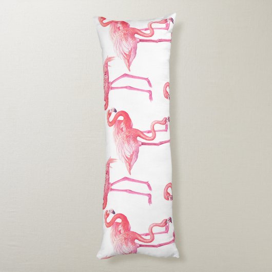 Flamingos Seitenschläferkissen (Rückseite (Vertikal))
