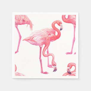 Flamingos Serviette