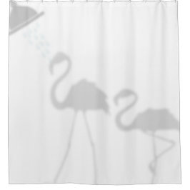 Flamingos Shadow Silhouette Shadow Buddies Dusche Duschvorhang