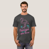 Flamingos sind meine Geisttiere Flamingo T-Shirt (Vorne ganz)