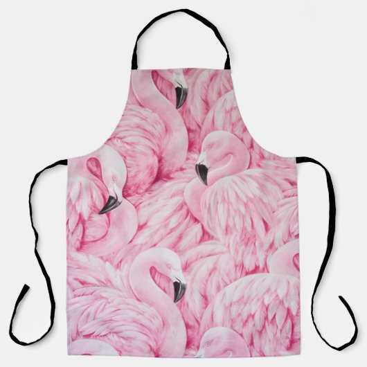FLAMINGOS SIND ÜBERALL SCHÜRZE (Vorderseite)