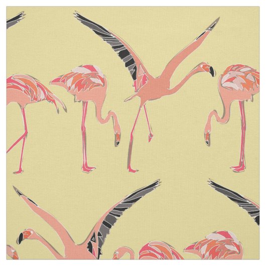 Flamingos Stoff (Muster)