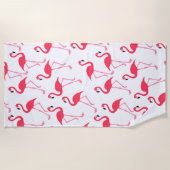 Flamingos Strandtuch (Vorderseite)