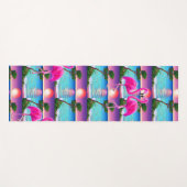 Flamingos Sun Yogamatte (Vorderseite (Horizontal))