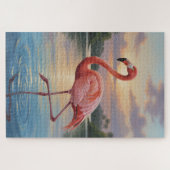 Flamingo's Sunset Dance Puzzle (Horizontal)