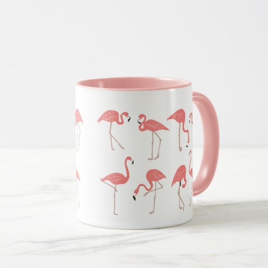 Flamingos Tasse (VorderseiteRechts)