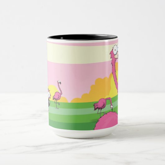 Flamingos Tasse (Zentrum)