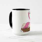 Flamingos Tasse (Vorderseite Links)