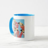 Flamingos Tasse (Vorderseite Links)